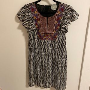 Anthropologie mini dress